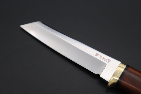 Hattori 傘 SAN Limited Edition  SAN-117-8 "Serial No.8" Custom Classic Tanto (Cocobolo Wood Handle)