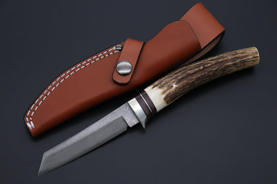 Hattori 傘 SAN Limited Edition SAN-127B "Cowry X Damascus Classic Tanto"