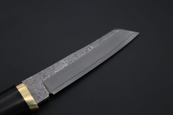 Hattori 傘 SAN Limited Edition SAN-130 "Cowry X Damascus Classic Tanto"