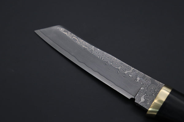 Hattori 傘 SAN Limited Edition SAN-130 "Cowry X Damascus Classic Tanto"