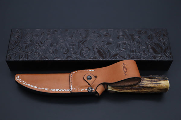 Hattori 傘 SAN Limited Edition SAN-133B Cowry-X Damascus Mighty Wild Hunter