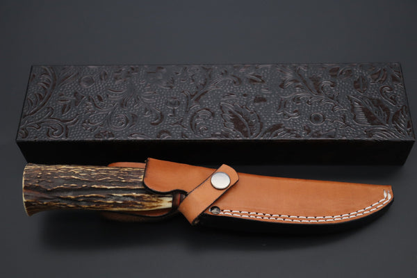 Hattori 傘 SAN Limited Edition SAN-133B Cowry-X Damascus Mighty Wild Hunter