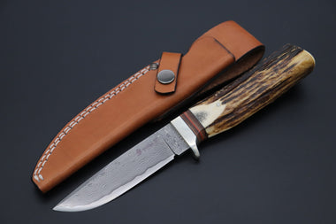 Hattori 傘 SAN Limited Edition SAN-133B Cowry-X Damascus Mighty Wild Hunter