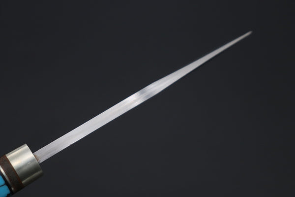 Hattori 傘 SAN Limited Edition SAN-134 Cowry-X Damascus Mighty Hunter (Premium Turquoise Edition)