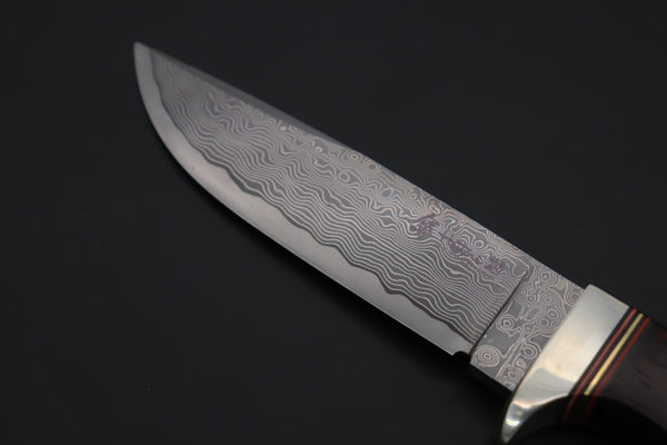 Hattori 傘 SAN Limited Edition SAN-135 Cowry-X Damascus Mighty Hunter (2025 Edition)