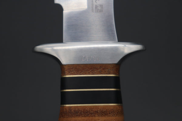 Hattori 傘 SAN Limited Edition SAN-141 S.O.G. Bowie Knife, “Hattori Black Edition”