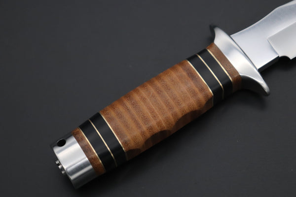 Hattori 傘 SAN Limited Edition SAN-141 S.O.G. Bowie Knife, “Hattori Black Edition”