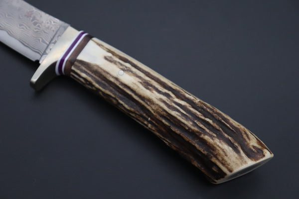 Hattori 傘 SAN Limited Edition SAN-143 Cowry-X Damascus Stream Wild Hunter