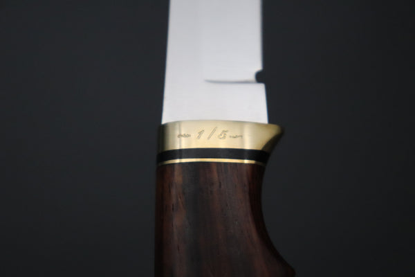 Hattori 傘 SAN Limited Edition SAN-149 "Universe Edition" Custom Classic Tanto (Custom Cocobolo Wood Handle)