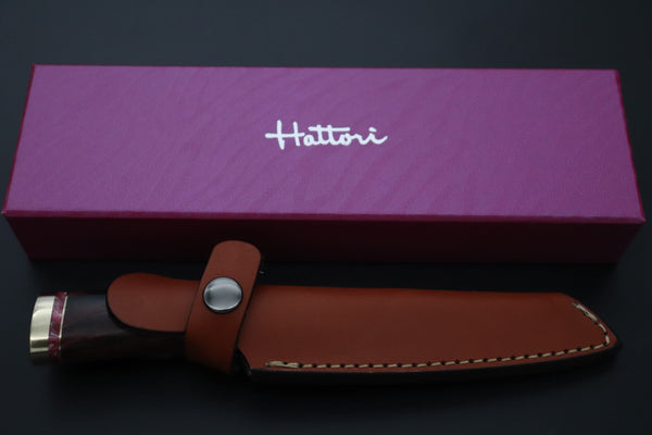 Hattori 傘 SAN Limited Edition SAN-149 "Universe Edition" Custom Classic Tanto (Custom Cocobolo Wood Handle)
