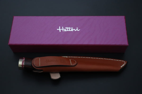 Hattori 傘 SAN Limited Edition SAN-149 "Universe Edition" Custom Classic Tanto (Custom Cocobolo Wood Handle)
