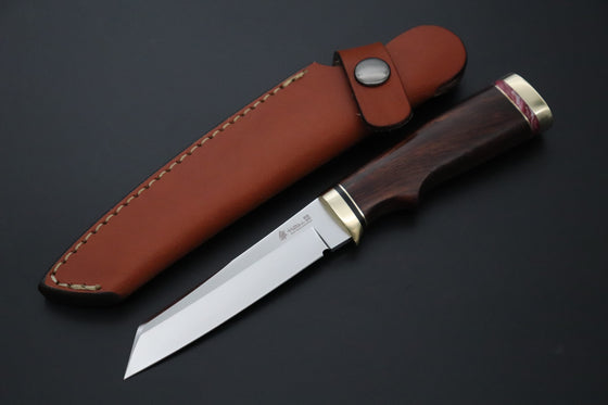 Hattori 傘 SAN Limited Edition SAN-149 "Universe Edition" Custom Classic Tanto (Custom Cocobolo Wood Handle)