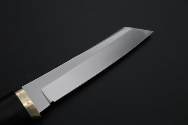 Hattori 傘 SAN Limited Edition SAN-151 "Hattori Natures Edition" Custom Classic Tanto (Custom African Ebony & Walnut Combination Wood Handle)