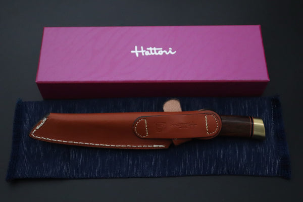 Hattori 傘 SAN Limited Edition SAN-156 "Cowry X Damascus Classic Tanto"