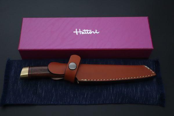 Hattori 傘 SAN Limited Edition SAN-156 "Cowry X Damascus Classic Tanto"