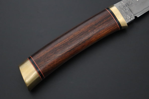 Hattori 傘 SAN Limited Edition SAN-156 "Cowry X Damascus Classic Tanto"