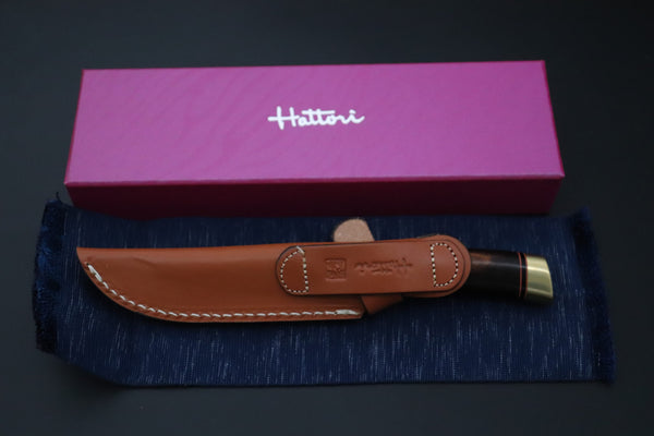 Hattori 傘 SAN Limited Edition SAN-157 "Cowry X Damascus Damascus Special Utility Hunter"