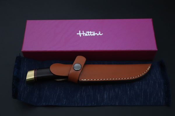 Hattori 傘 SAN Limited Edition SAN-157 "Cowry X Damascus Damascus Special Utility Hunter"