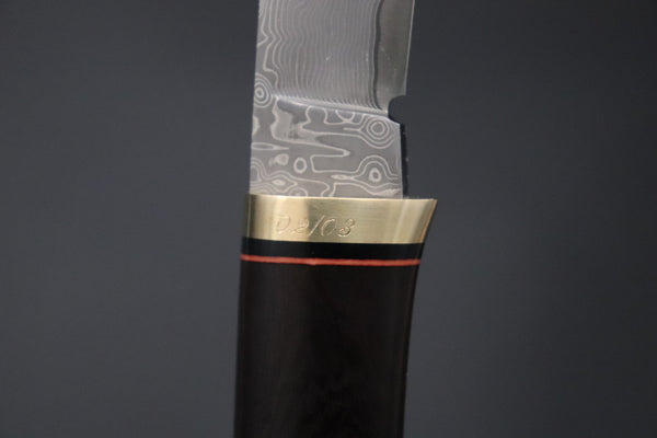 Hattori 傘 SAN Limited Edition SAN-157 "Cowry X Damascus Damascus Special Utility Hunter"