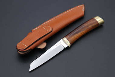 Hattori 傘 SAN Limited Edition  SAN-65-3 Classic Tanto (Desert Ironwood Handle)