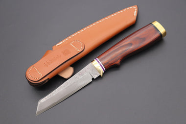 Hattori 傘 SAN Limited Edition SAN-67 Cowry-X Damascus TANTO-Special-Utility