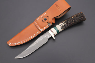Hattori 傘 SAN Limited Edition SAN-71 Cowry-X Damascus "Wild Road Hunter"