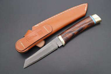 Hattori 傘 SAN Limited Edition SAN-97 "Cowry X Damascus Classic Tanto"