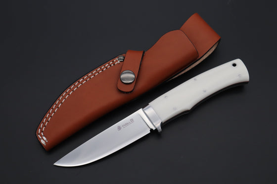 Hattori 傘 SAN Limited Edition SG-II SAN-MAI SAN-136 Urbane Hunters (Dupont White Corian Handle)