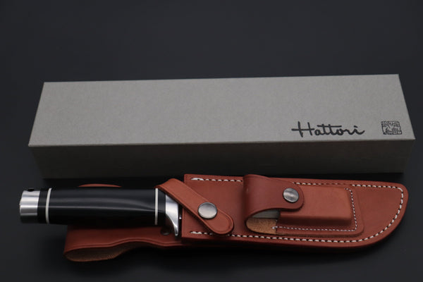 Hattori TV-3 S.O.G. Bowie Knife (Black Micarta Handle)