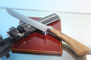 HIDEAKI YASUDA HY-60  Ken-Nata Hunter, 7-3/4" Tamahagane Katana Blade