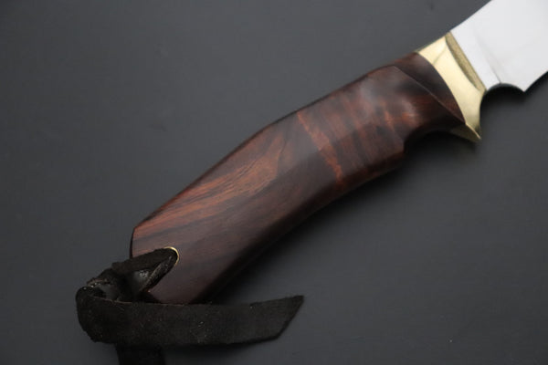 Hiroshi Saito SH-35 Natural Elegant Utility II (Solid SPG-2 Powdered High Speed Tool Steel Blade) - JapaneseKnifeDirect.Com