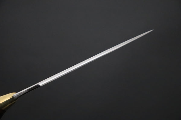 Hiroshi Saito SH-35 Natural Elegant Utility II (Solid SPG-2 Powdered High Speed Tool Steel Blade) - JapaneseKnifeDirect.Com