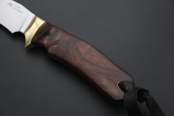 Hiroshi Saito SH-35 Natural Elegant Utility II (Solid SPG-2 Powdered High Speed Tool Steel Blade) - JapaneseKnifeDirect.Com