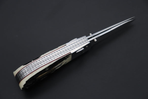 Ikuo Nagata Custom Folding Knife - IN-105 Wild Double