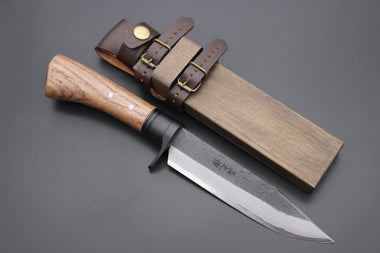 MASANO MA-2  Black Damascus Hunter  | Blue Steel No.2 Damascus