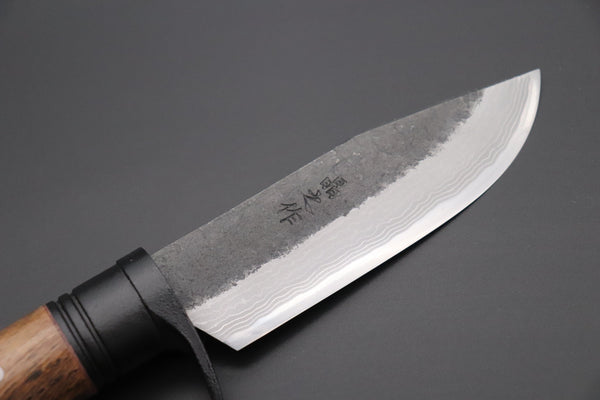 MASANO MA-6  Black Damascus Mighty Hunter  | Blue Steel No.2 Damascus