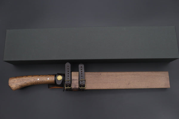 MASANO MA-8  Black Damascus Katana Hunter II  | Blue Steel No.2 Damascus