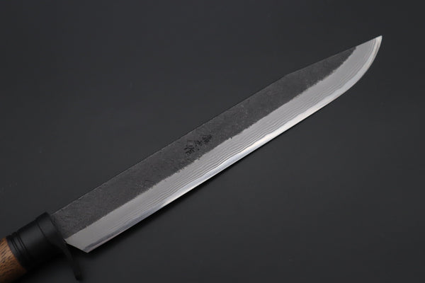 MASANO MA-8  Black Damascus Katana Hunter II  | Blue Steel No.2 Damascus