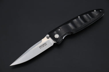 Mcusta Classic Wave Series MC-17V VG-10 blade with Black Pakkawood handle - JapaneseKnifeDirect.Com