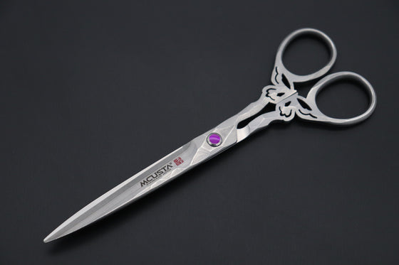 Mcusta DDB-170D "BUTTERFLY" Damascus Scissors - JapaneseKnifeDirect.Com