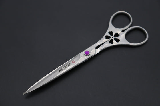 Mcusta DDS-170D "SAKURA" Damascus Scissors - JapaneseKnifeDirect.Com
