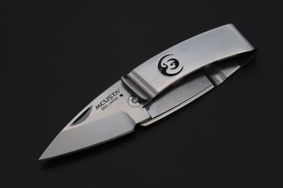 Mcusta Kamon Family Crest Money Clip Folder Series MC-83 CRANE - JapaneseKnifeDirect.Com