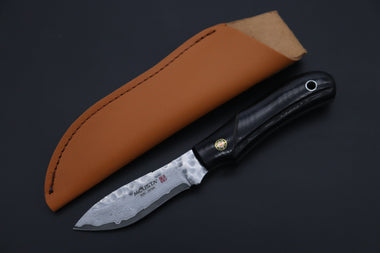 Mcusta "Mike Irie Collaboration Series" MC-233DB "SPORT 300" Black Linen Micarta Handle