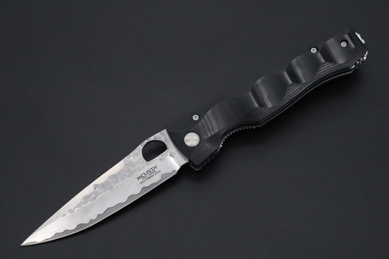 Mcusta Tactility Elite Folder Series MC-121G SPG-2 San Mai blade with Linen Micarta Handle - JapaneseKnifeDirect.Com