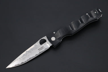 Mcusta Tactility Elite Folder Series MC-121G SPG-2 San Mai blade with Linen Micarta Handle - JapaneseKnifeDirect.Com