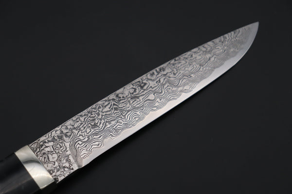 Mr. Itou ITH-180 "Treasure Hunter Series" Custom R-2 Damascus 6" Drop-point Hunter, Hybrid Handle