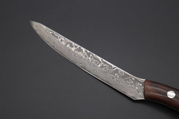 Mr. Nishino TN-3 Custom Damascus Carving Knife &  Carving Fork Set