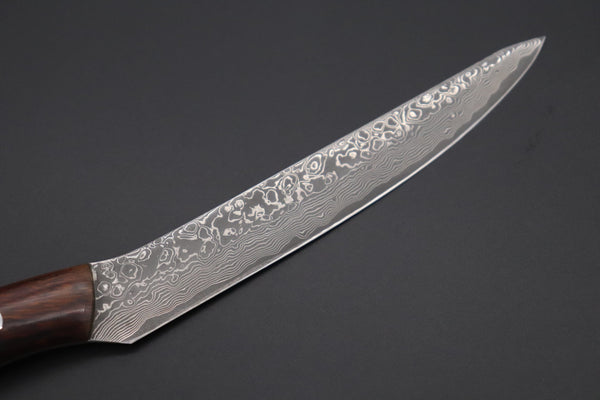 Mr. Nishino TN-3 Custom Damascus Carving Knife &  Carving Fork Set