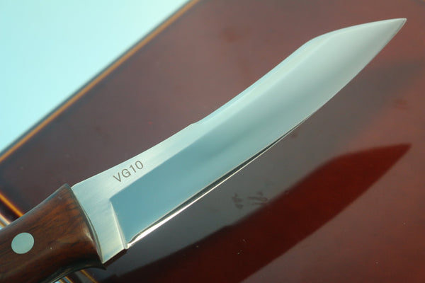 NOBUAKI YAMAMOTO NY-70  "ONOUE-TO 尾上刀" Modified Tanto style Knife, 4-3/4" VG-10 Mirror Polished Hamaguri-ba Blade