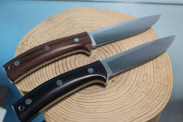 NOBUAKI YAMAMOTO NY-80 "Semi Skinner & Hunter" 4-3/4" Solid VG-10 Mirror Polished Blade